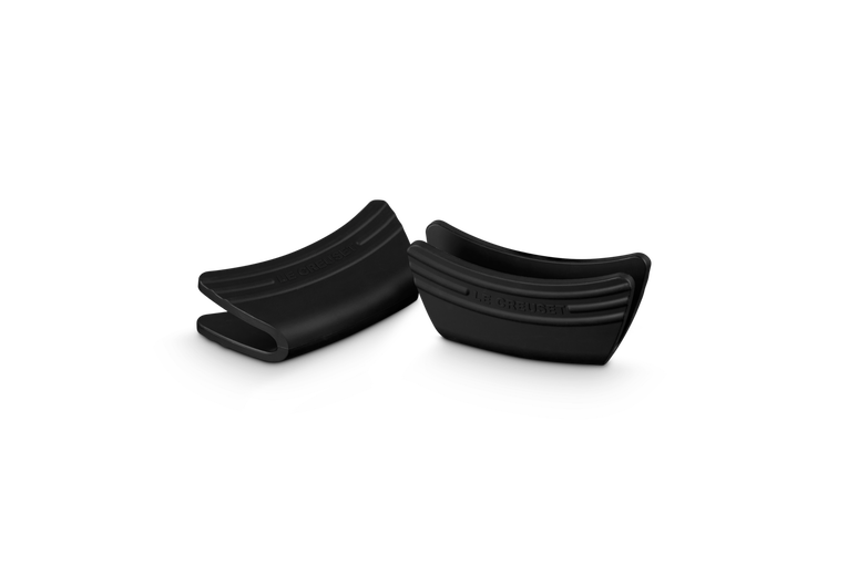 AzuraMart - Le Creuset Silicone Handle Grips - Black - One Size