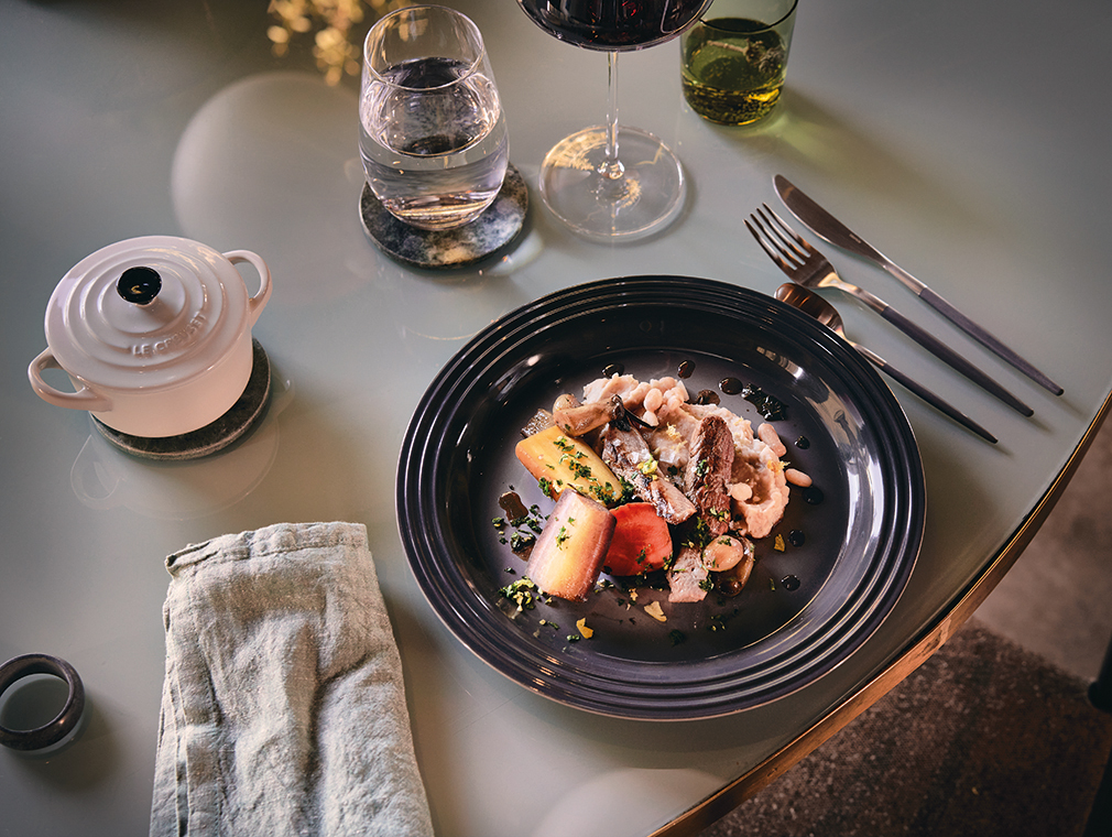 Carrot Osso Buco with Gremolata and White Bean Puree