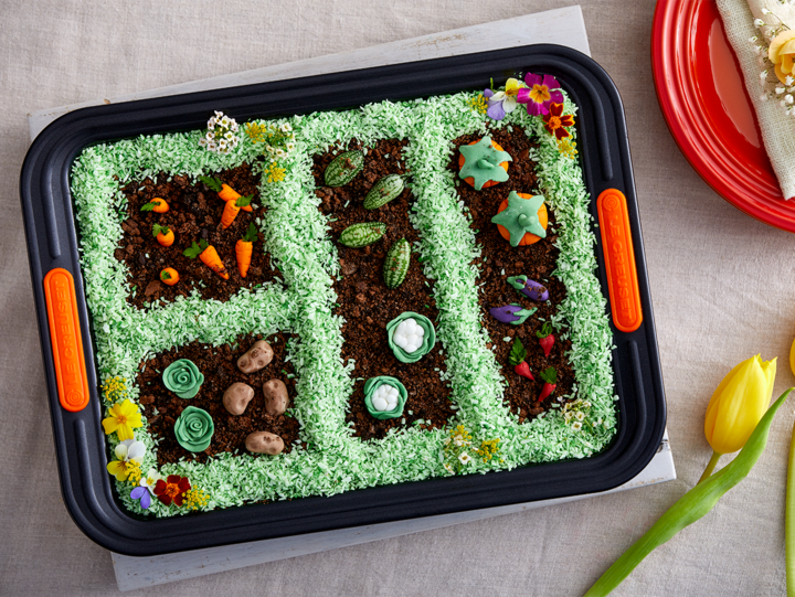 Malted Chocolate Allotment Cake