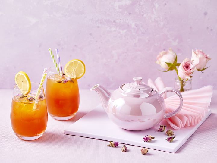 ‘Tea’Tails Sparkling Peach Melba Iced Tea