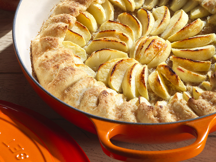 Apple Galette with Ginger and Honey